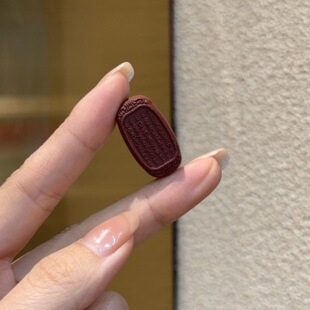 高品五条经文合香牌 玫瑰香 diy配件编绳项链文玩佛珠配饰 DM999