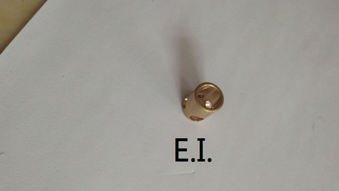 庆鸿徕通出水柱铜环  莱通机吸水块间隔环 后出线导嘴套环慢走丝