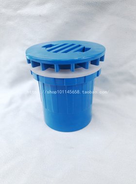 鱼缸强排彻排下水接口 加长内外牙直通带网接头 水族箱排水鱼缸