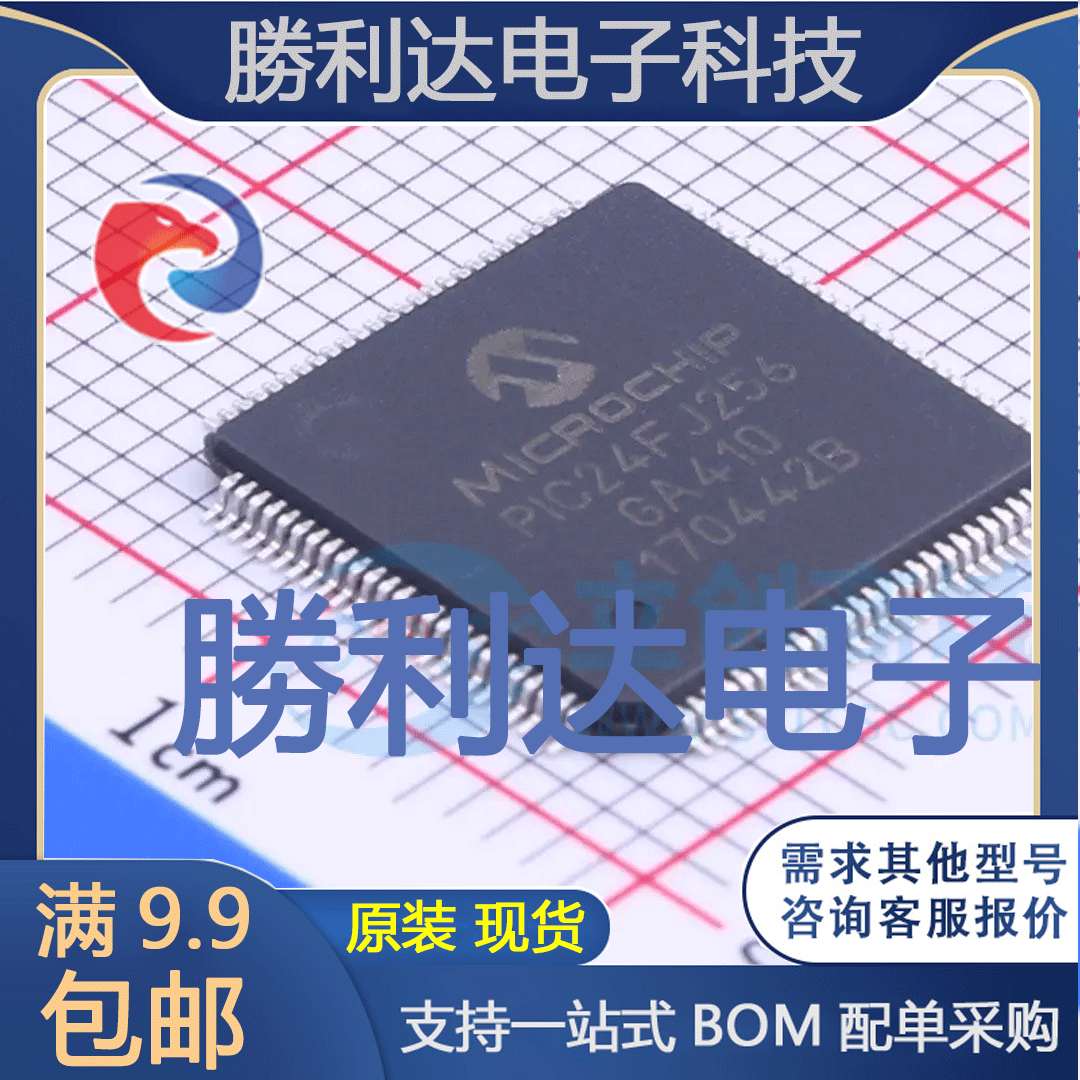 PIC24FJ256GA410-I/PT封装TQFP-100_12x12x04PMICROCHIP