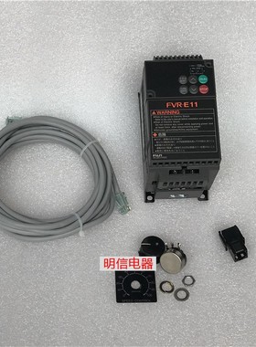 日本FUJI富士FVR0.2E11S-7 FVRO.2E11S-7变频器0.75KVA单相变三相