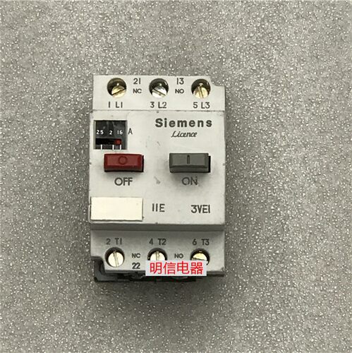 Siemena 3VE1015-2HUOO三相马达电机保护开关断路器1.6-2.5A