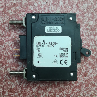 AIRPAX艾伯斯LELK1-1REC5-32148-30-V 80VDC30A油阻尼设备断路器