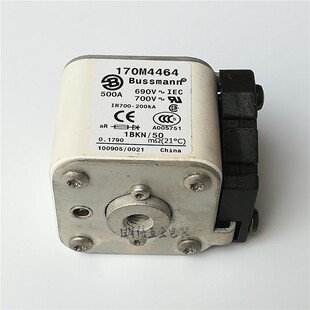 美国Bussmann 170M4464 500A 690V~700V~保险管熔断丝熔断器现货