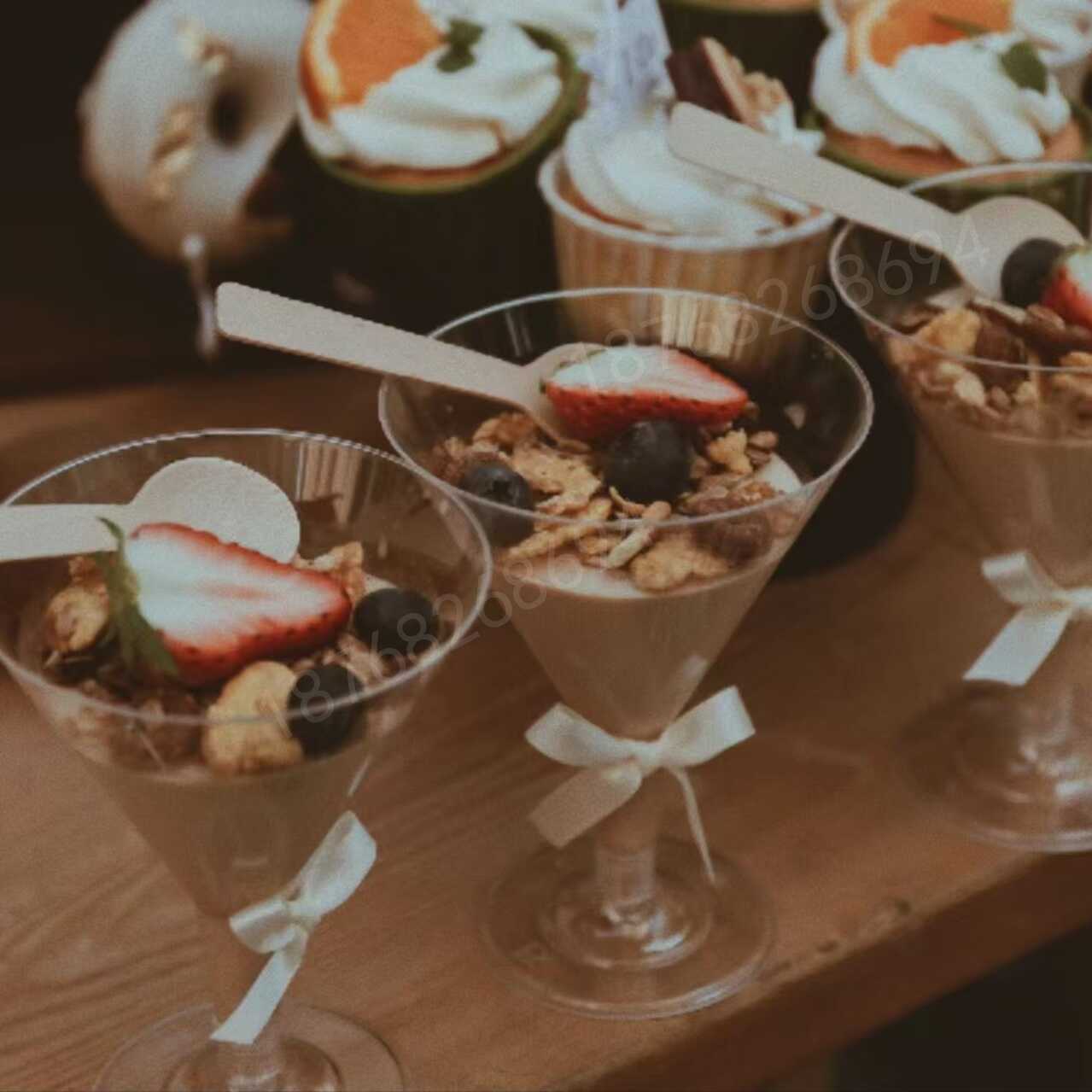 甜品台慕斯杯迷你高脚杯