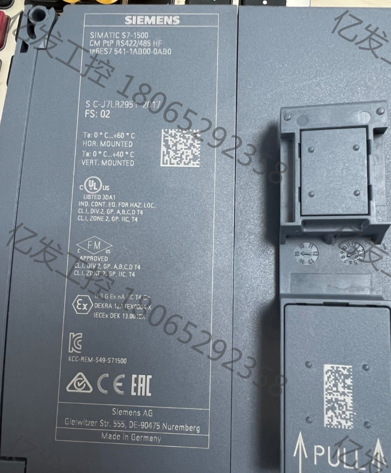 西门子1500通讯模块，6ES7 541-1AB00-0A议价产议价产品