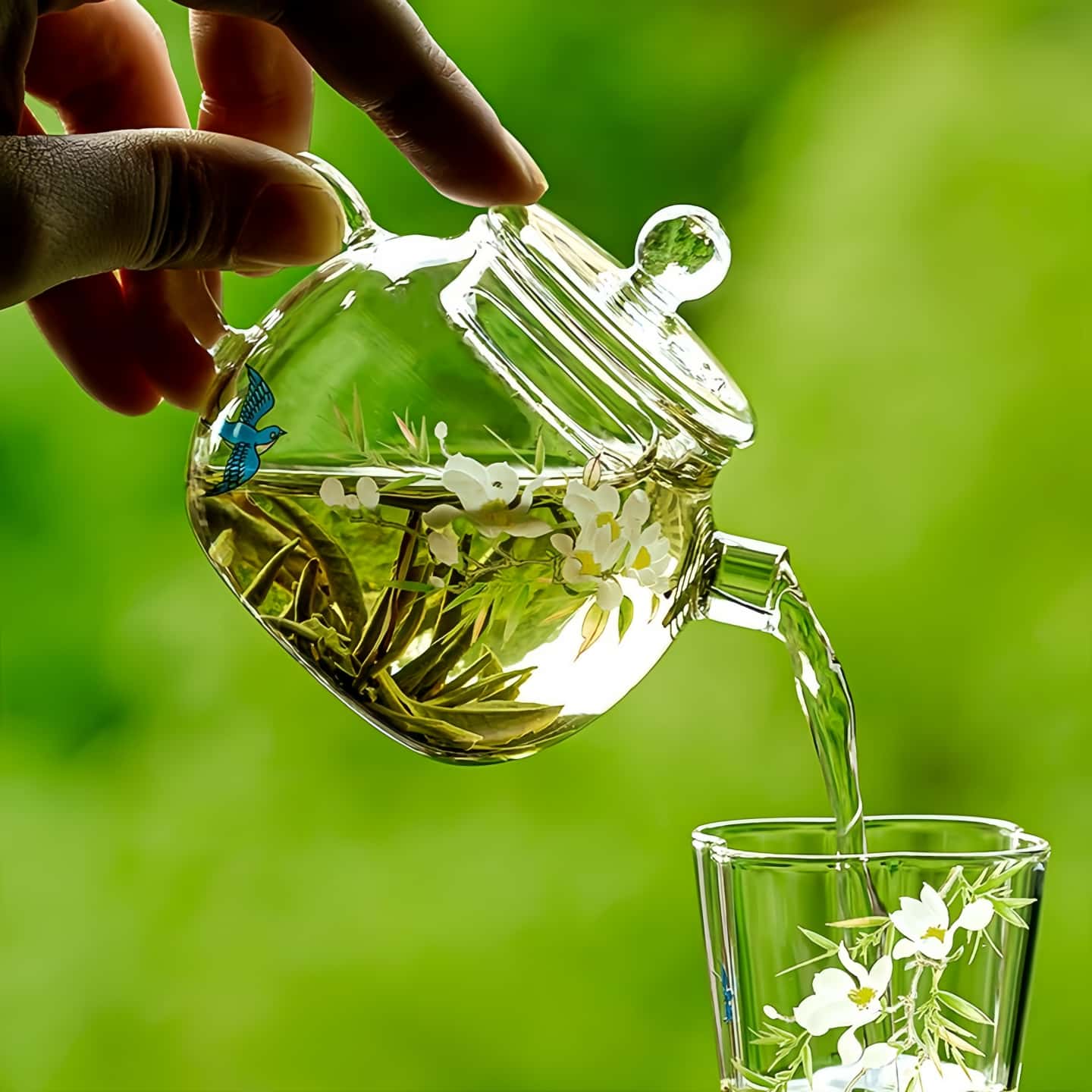 高硼硅玻璃茶水分离泡茶壶