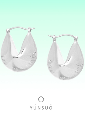 芸所原创Fortune Cookies幸运饼干耳环女高级感镀金王逅逅推荐款