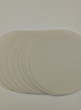 可定制尺寸MPO拉纤高抛光绒布白色127mm玻璃透镜不锈钢陶瓷抛光布