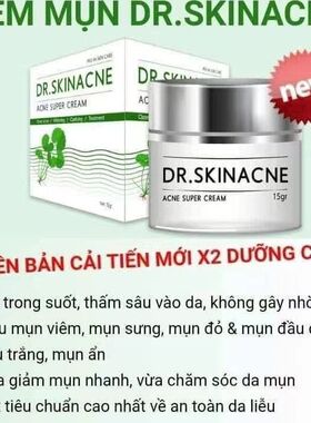 Kem dac tri mun DR.SKINACNE loai bo cac loai mun duong trang