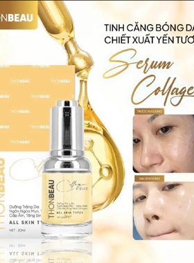 Tinh chat serum colagen yen tuoi giup da min cang bong