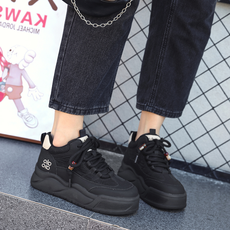 复古德训鞋女2025春新款