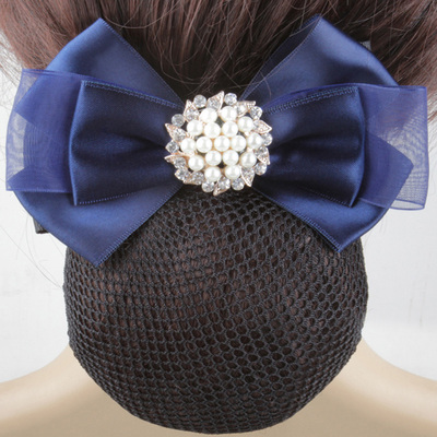 零点工作空姐服务员上班时尚头花