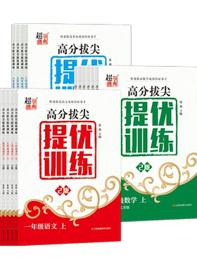 高分拔尖提优训练江苏版