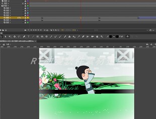 成语寓言012杞人忧天原件50秒AN及flash通用