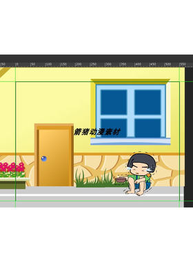广告动画023大广赛乞讨者15秒an动画源文件