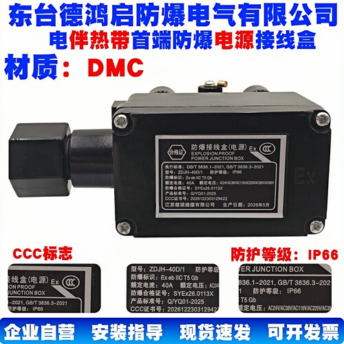 电伴热带防爆电源接线盒220/380V