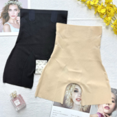 女无痕高腰产后塑身蚕丝安全裤 收腹提臀内裤 薄款 果冻条塑身悬浮裤