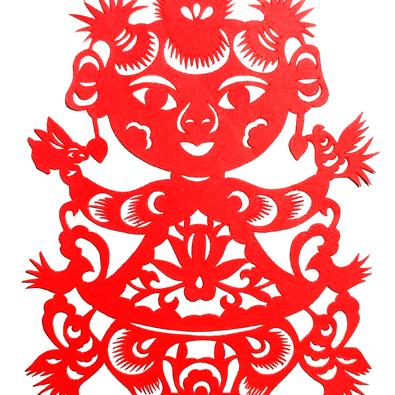 剪艺坊手工剪纸镂空窗花传统宣纸