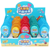 百分享乳酸菌奶酪味棒软糖混合水果味棒棒糖休闲食品盒装 零食糖果