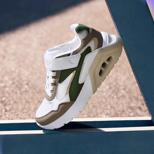 斯凯奇四季中大童男鞋2025复古拼接魔术贴透气网面休闲运动板鞋