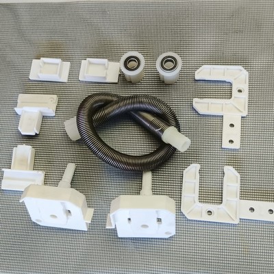 方形维修更换伸缩回卷纱窗配件