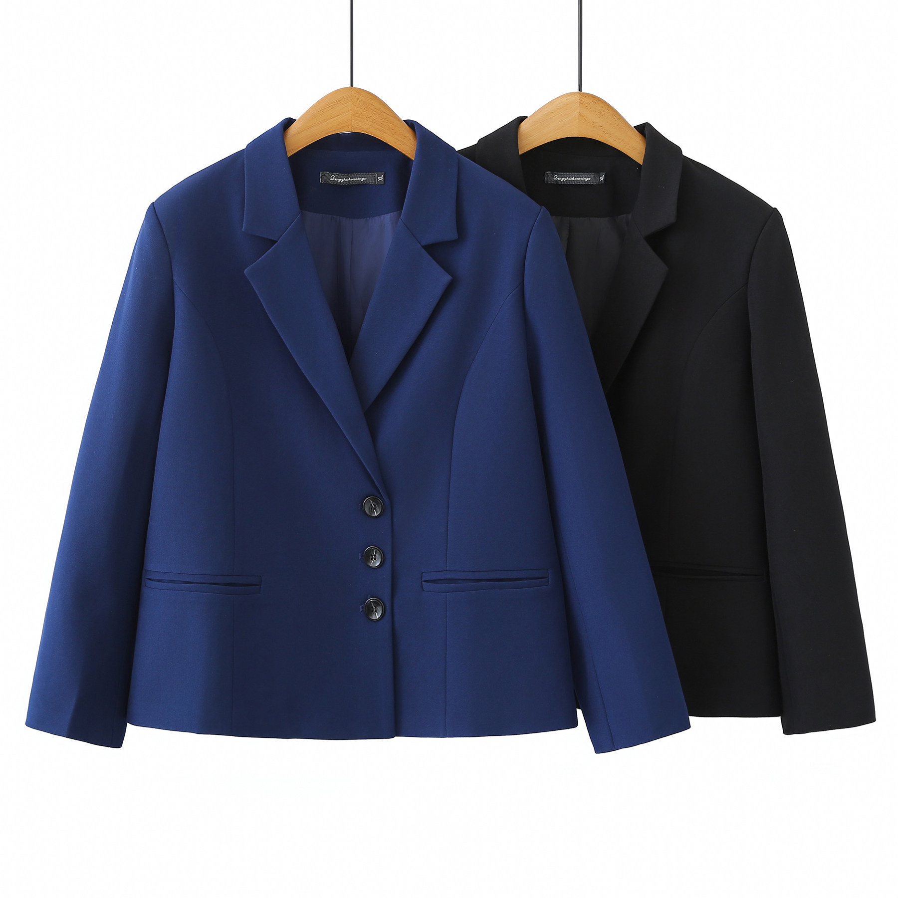 大码女装外套200斤胖MM早春新款2026时尚百搭时尚英伦学院风西装