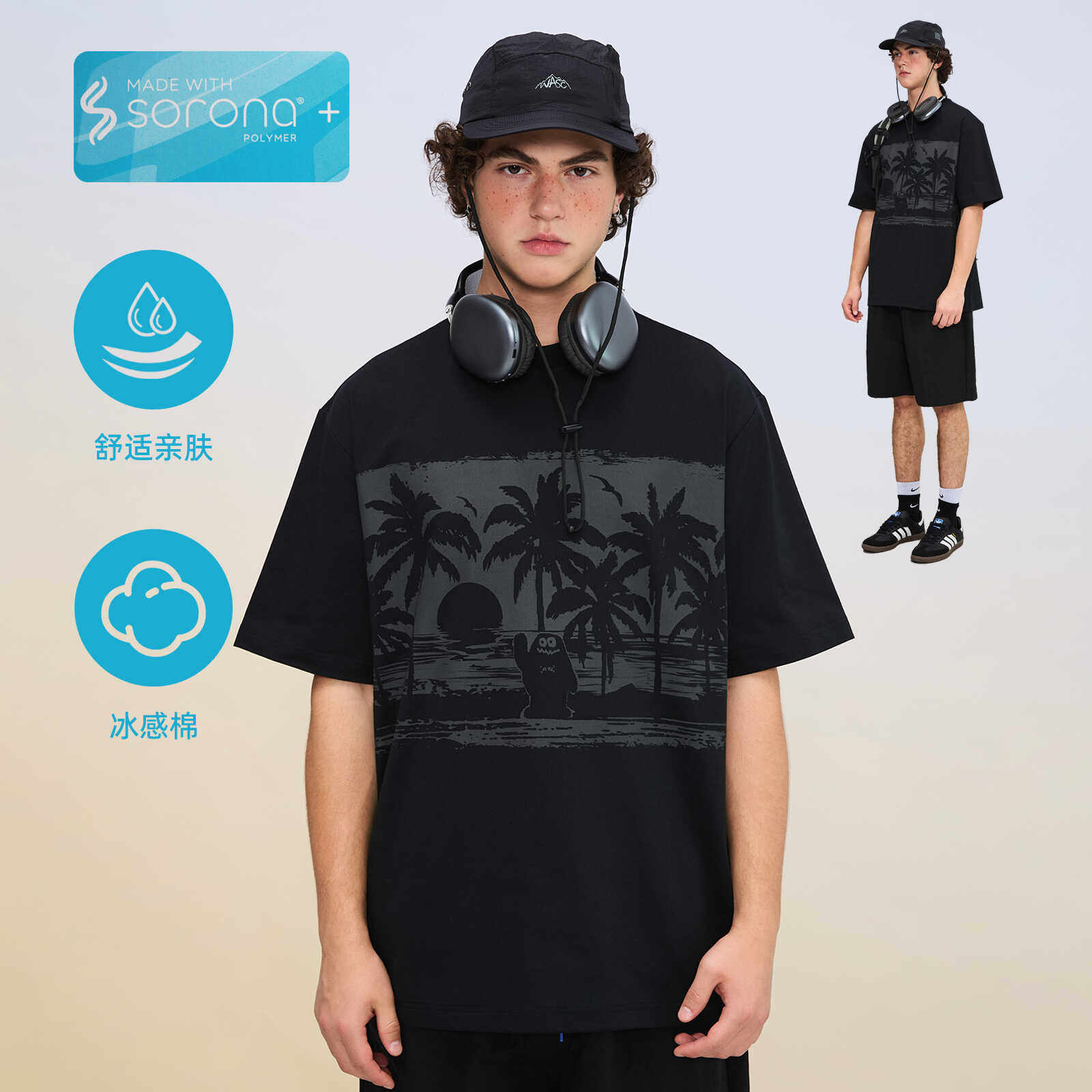 新款户外透气SAMESAME24SS短袖