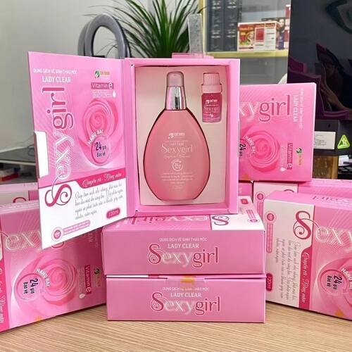 香氛Dung dich  ve sinh  Sexy Girl la trau khong và hoa120ml