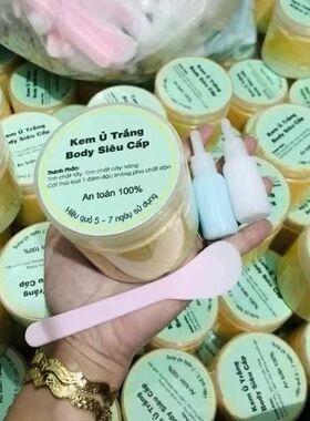 越南身体美白霜kem u trang body sieu cap