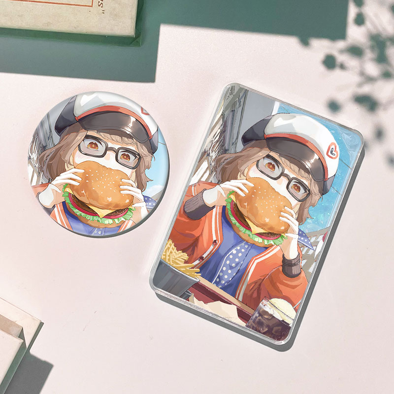 星锑流沙麻将流麻徽章吧唧谷子卡砖摆件游戏周边生日礼物咕卡