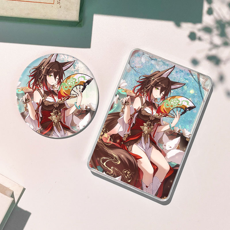 崩星铁停云流沙麻将流麻徽章吧唧谷子卡砖摆件周边咕卡礼物成品