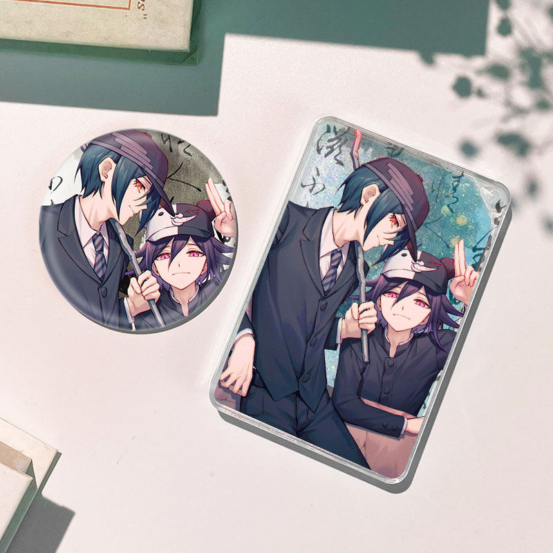 新弹丸论破王马小吉最原终一流沙麻将流麻徽章吧唧谷子立牌周边