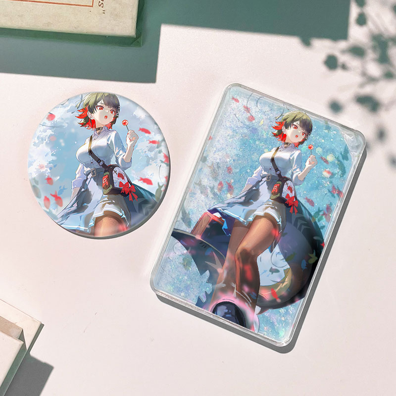 绝区零艾莲乔流沙麻将流麻亚克力徽章吧唧谷子立牌动漫周边礼物