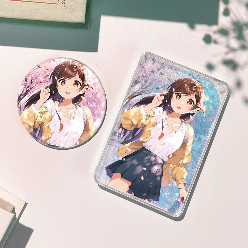 水原千鹤一之濑千鹤流沙麻将流麻徽章吧唧谷子立牌动漫周边礼物