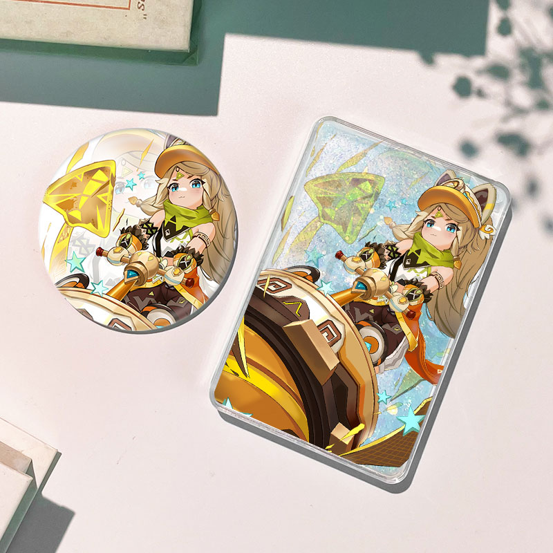 斑金矿朴卡齐娜流沙麻将流麻徽章吧唧谷子周边咕卡礼物挂件立牌