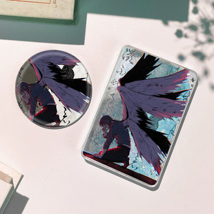 斩神沈清竹流麻流沙卡砖流沙麻将立牌徽章吧唧谷子周边咕卡礼物