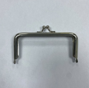 厂家现货10 5cm叻色无孔金属包扣框架DIY手工配件口金无图纸