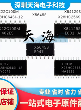 全新原装 X5645S X22C10SM X84129S X28HC64SI-12 X28HC256S-12