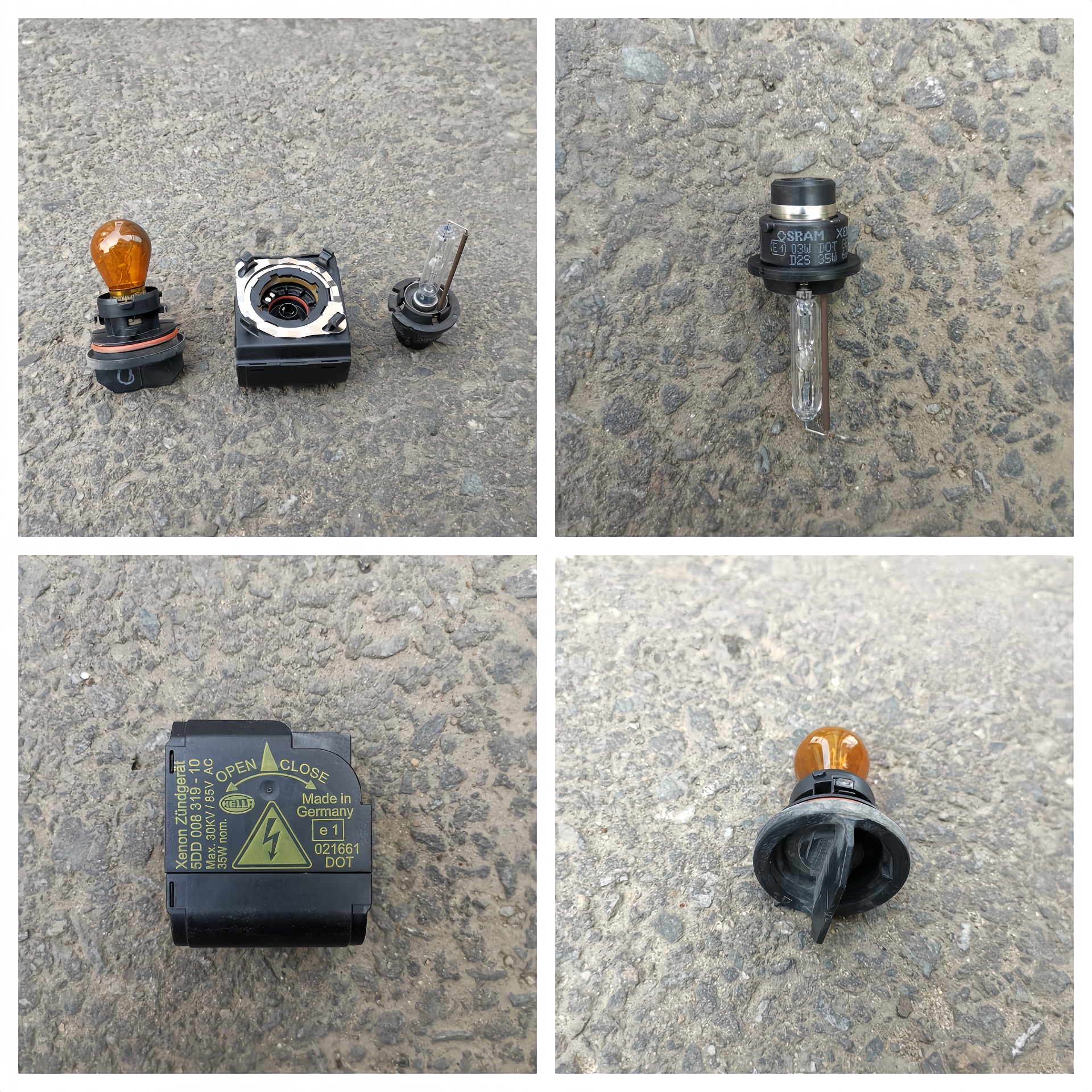 适用奔驰W251 R280 R320 R350 R400 R500氙气灯泡 底座 转向灯泡