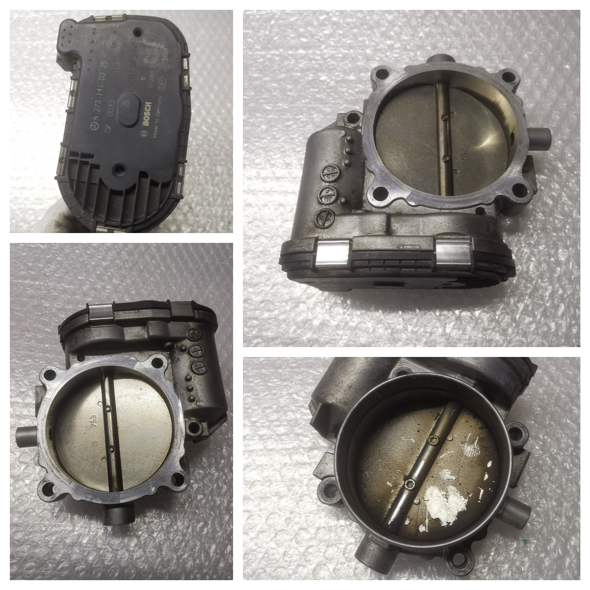 适用奔驰S350 S500 ML350 GL450 R300 R500 M272 M273 电子节气门