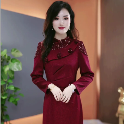 2025新款女秋冬季爆款连衣裙