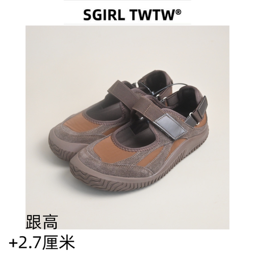 SGIRL透气魔术贴运动玛丽珍鞋