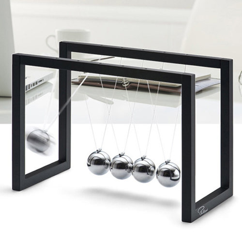 原装正品创意牛顿碰碰球金属摆件