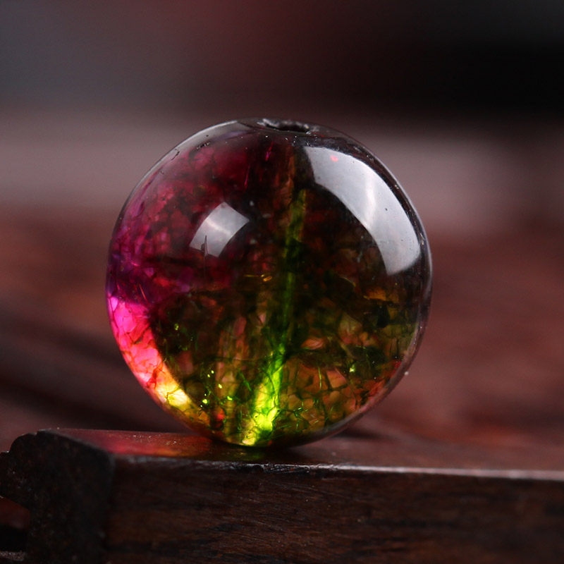 天然水晶手工项链半成品珠子