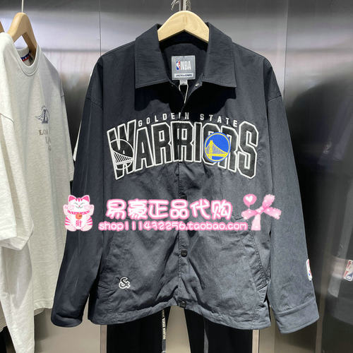 杰克琼斯2026秋NBA勇士队夹克外套 226321041 E43 6905571380114