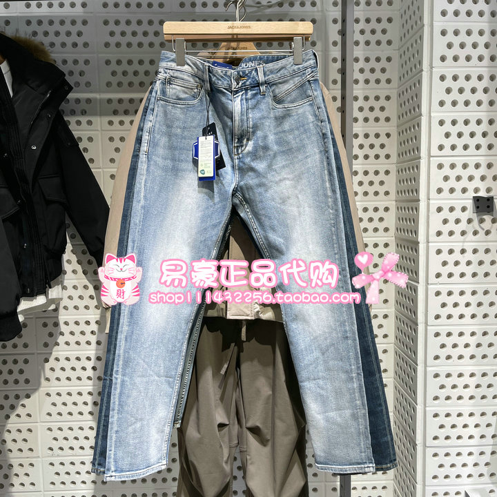 杰克琼斯百搭时尚休闲猫须牛仔裤 225132089 E42 6905571235896