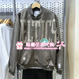 杰克琼斯NBA联名仿麂皮棒球领夹克225321048 E06 225321115