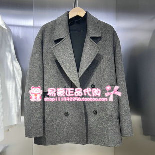 杰克琼斯中长款羊毛骆驼绒毛呢大衣 226427012 G08 6905571406500