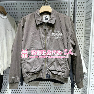 6905571304196 E06 杰克琼斯略宽松尖领字母棉服棉衣 225409041